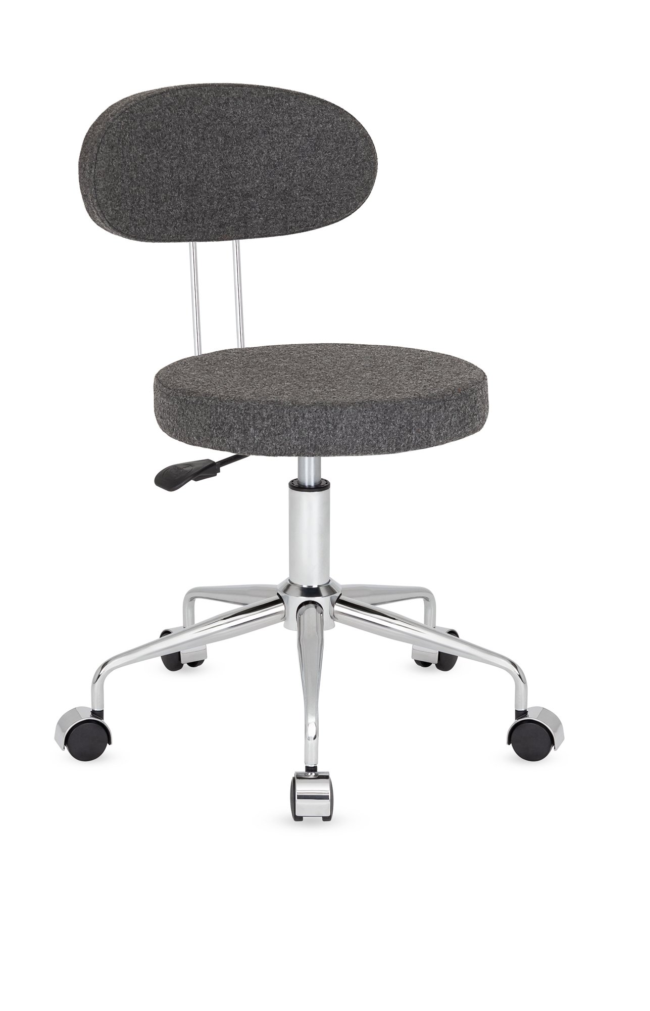 Arena Deri Arkalıklı Tekerlekli Tabure Modelleri